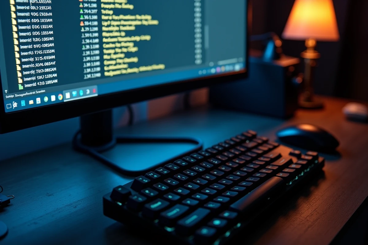 Dossier cache FiveM ouvert dans l'explorateur Windows sur un PC gamer
