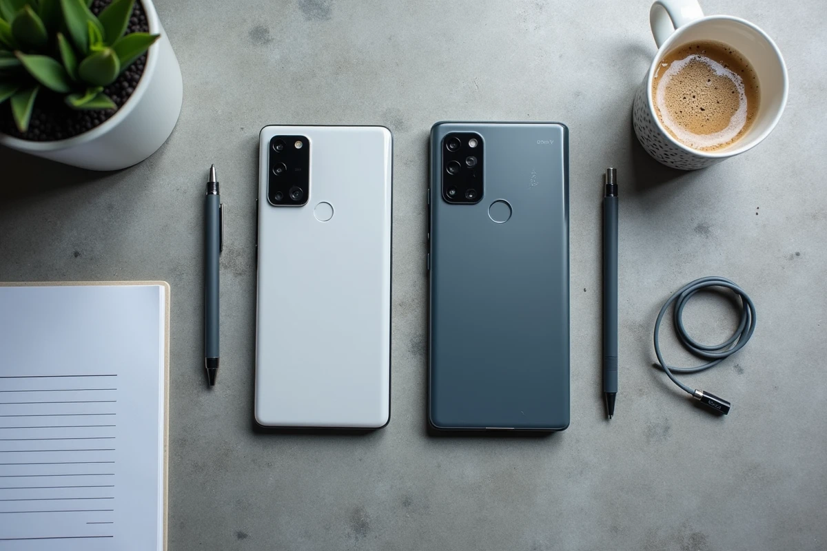 Comparaison entre un Google Pixel 8 Pro neuf et un modèle d'occasion avec liste de contrôle avant achat
